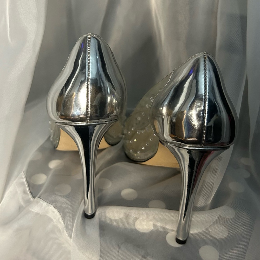 Clear Rhinestone Heel - Picture 2 of 3